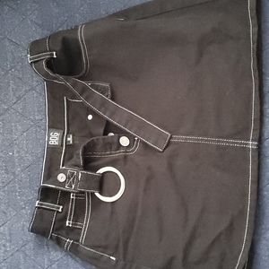 BDG black denim skirt - size M